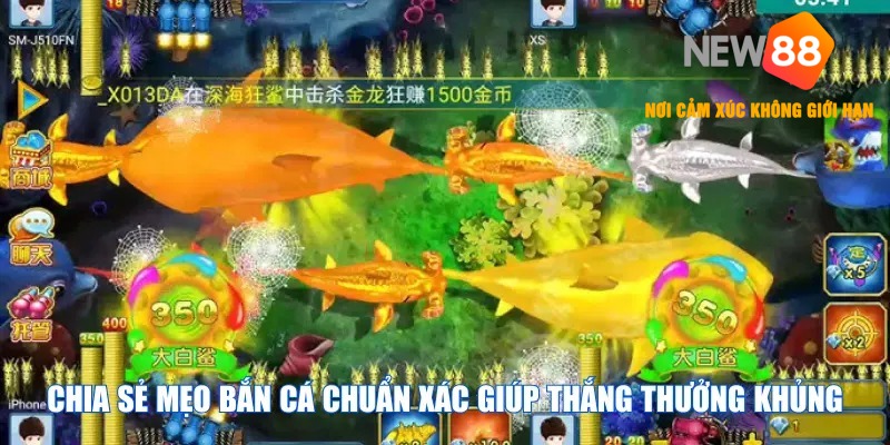 Chia sẻ mẹo bắn cá ăn xu chuẩn xác giúp thắng thưởng khủng